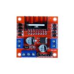 L298N Voltaj Regulatörlü Çift Motor Sürücü Kartı (Kırmızı PCB) - Görsel 2