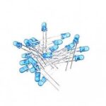 5mm Led - 10 lu Paket Mavi - Görsel 2