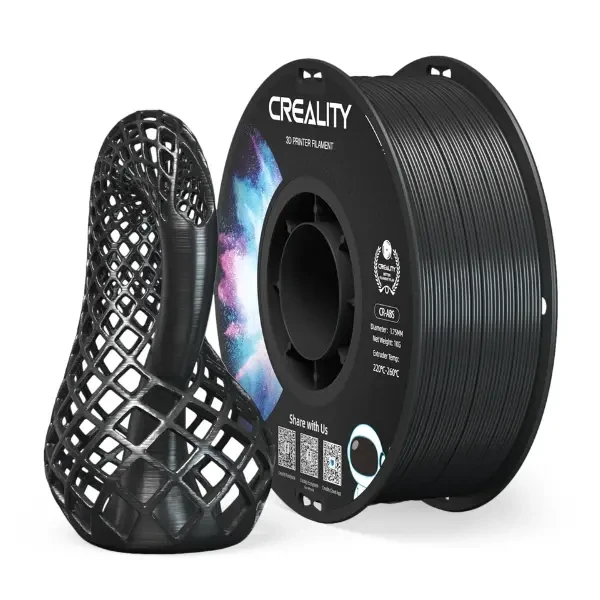 26_creality-abs-filament-siyah Creality CR-ABS Siyah ( Black ) Filament 1.75mm (1kg) - Görsel 1