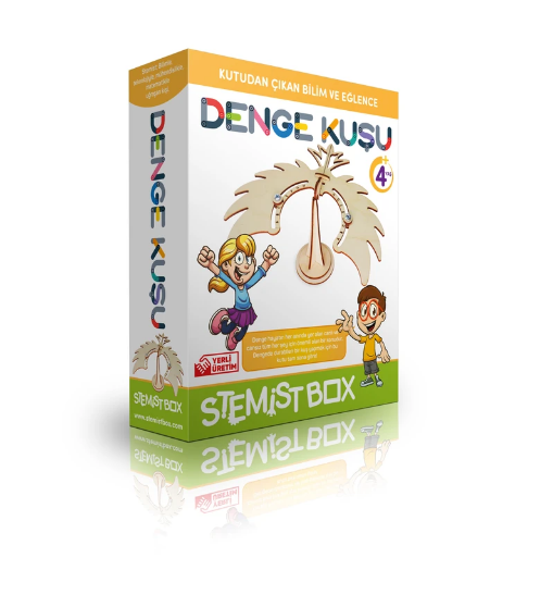 Denge kuşu STEMİSTBOX Mini Denge Kuşu - Görsel 1