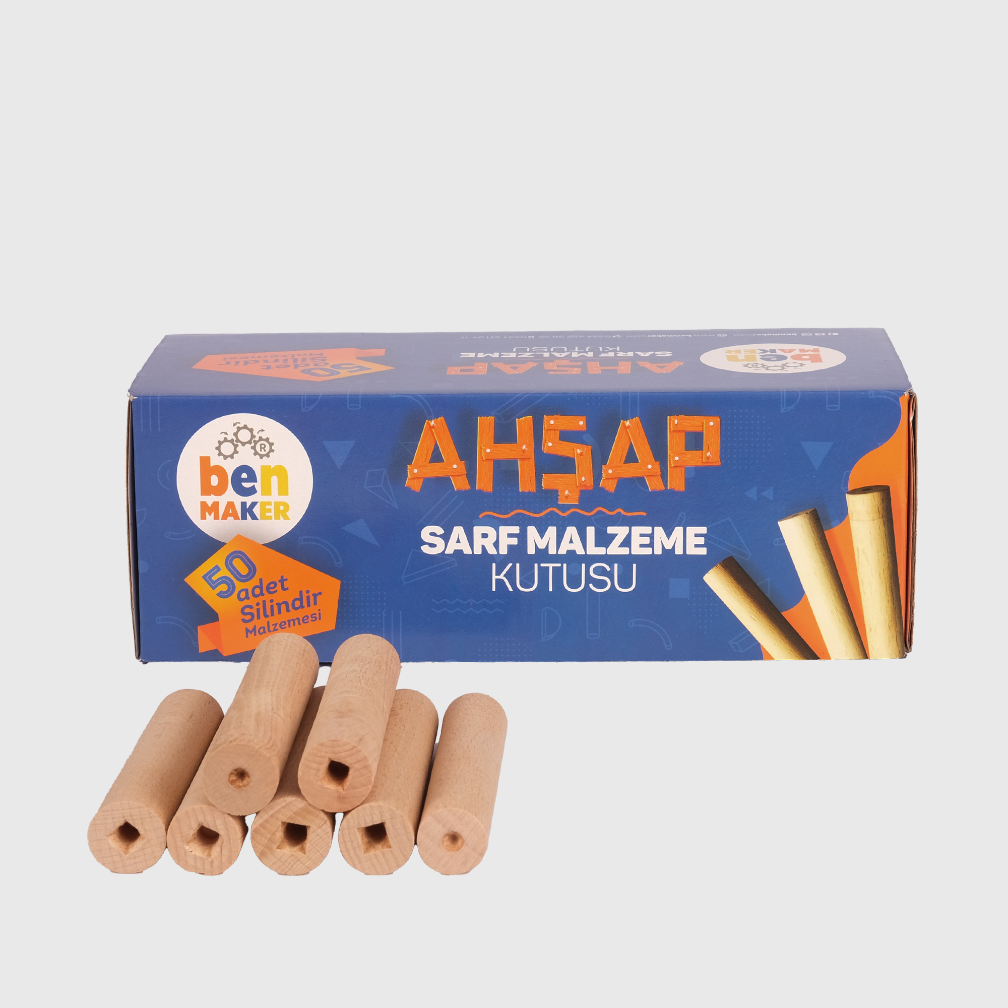 GVQTBOSMFE12302025185753_3 Silindir Ahşap (50 Adet) - Görsel 1