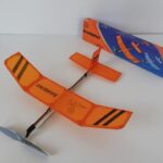 Bambino Lazer Kesim Lastik Motorlu Çubuk Gövdeli Demonte Serbest Uçuş Modeli