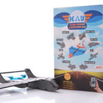 Fly Kau Akıllı Telefon Kontrollü Genişletilebilir RC Uçak Drone