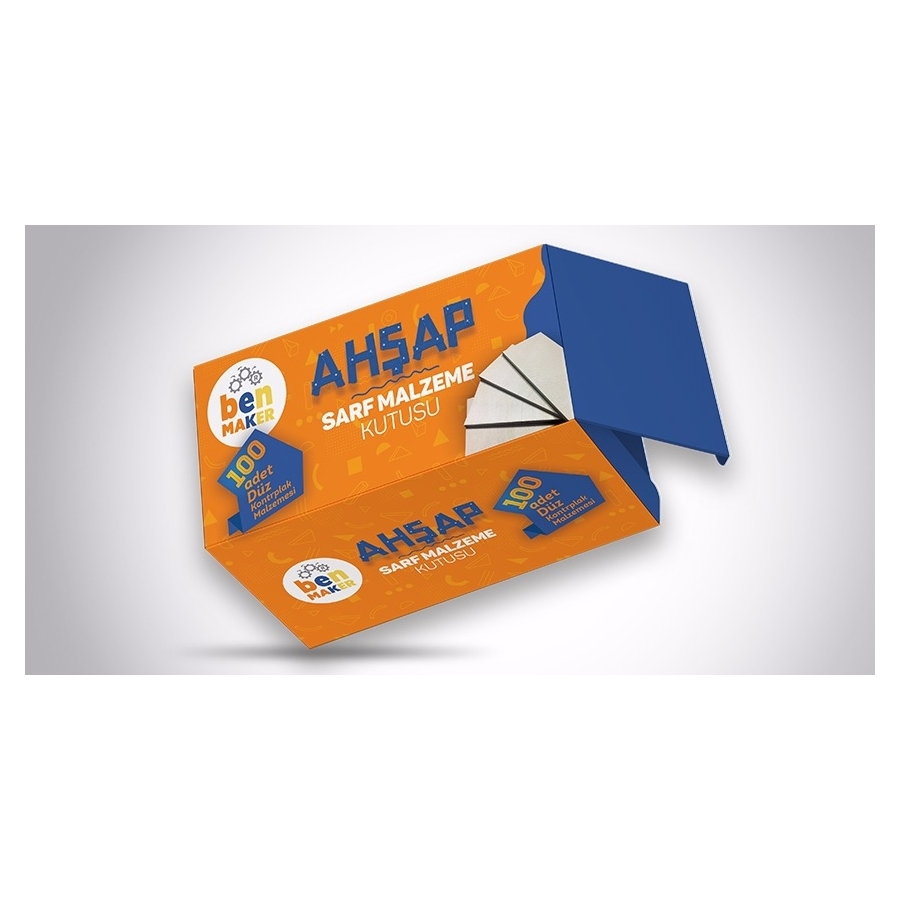 kontraplak Sarf Malzeme Kontraplak (100 Adet) - Görsel 1