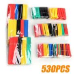 Renkli Makaron Seti 530 Parça - Isıyla Daralan Kablo Paket