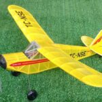 Piper Super Cub Pm 2008 Model Lastik Motorlu Demonte Serbest Uçuş Modeli