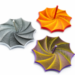 Geometrik Spiral Topaç