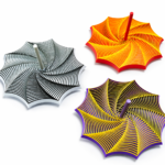 Geometrik Spiral Topaç