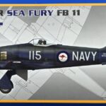 PM Model 211 Hawker Sea Fury FB-11