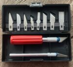 12 Parça Hassas Hobi Bıçağı Seti Neşter Tip