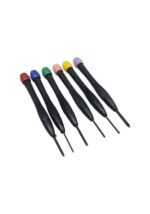 6 Parça Saatçi Tornavida Seti 3 Yıldız 3 Düz - Görsel 3