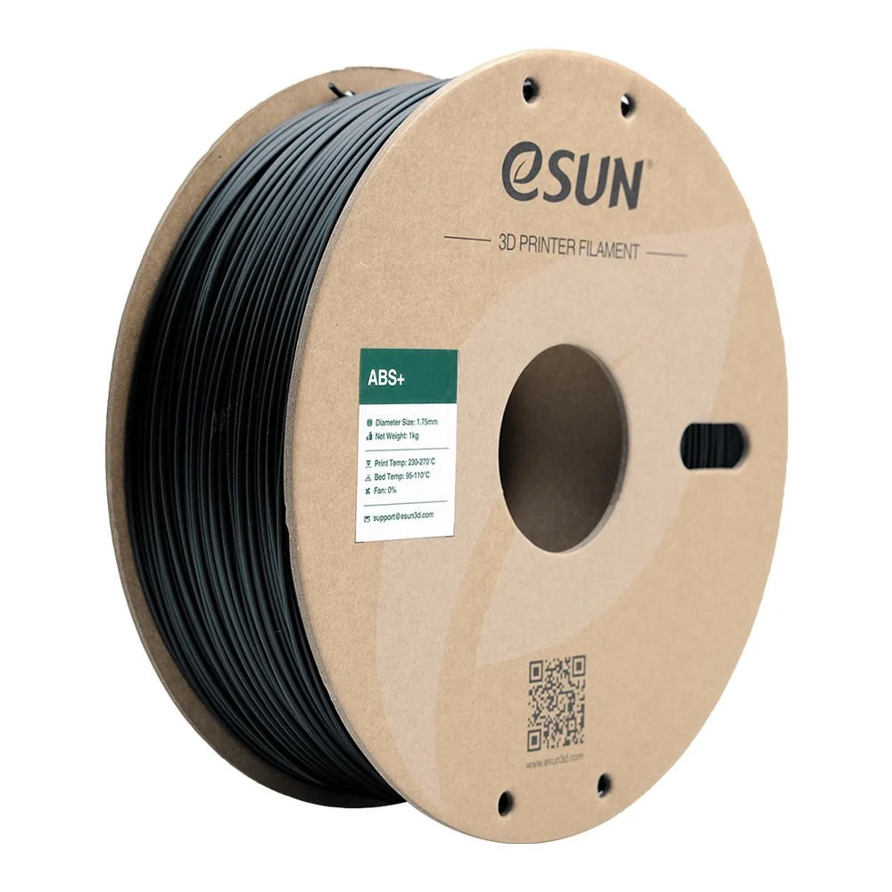 Esun-abs--siyah- Antalya eSUN ABS+ Siyah ( Black ) Filament - Görsel 1