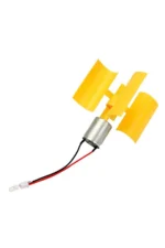 Dc Mikro Motor Küçük Led Dikey Eksen Rüzgar Türbini Jeneratörü