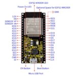 ESP32-WROOM-32D Wifi Bluetooth Geliştirme Board - Görsel 2