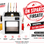 Snapmaker U1 3D Yazıcı ÖN SİPARİŞ