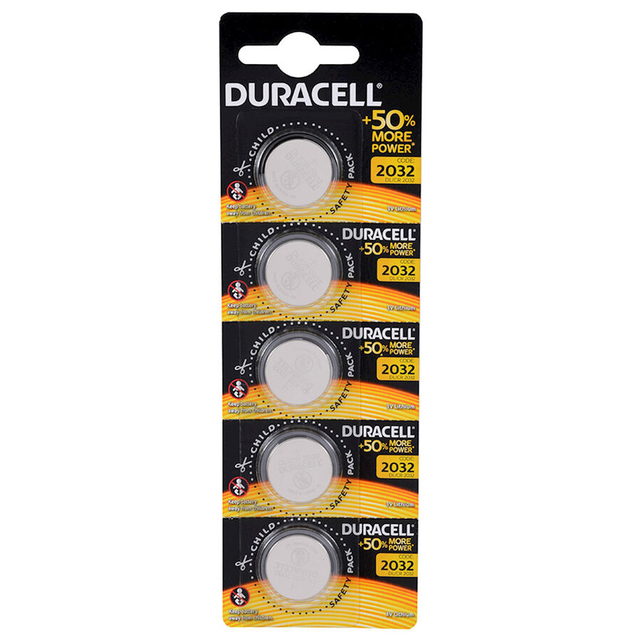 cr2032-3v-lityum-pil-5li-lityum-piller-duracell-53527-18-B CR2032 3V Lityum Pil 5li - Görsel 1