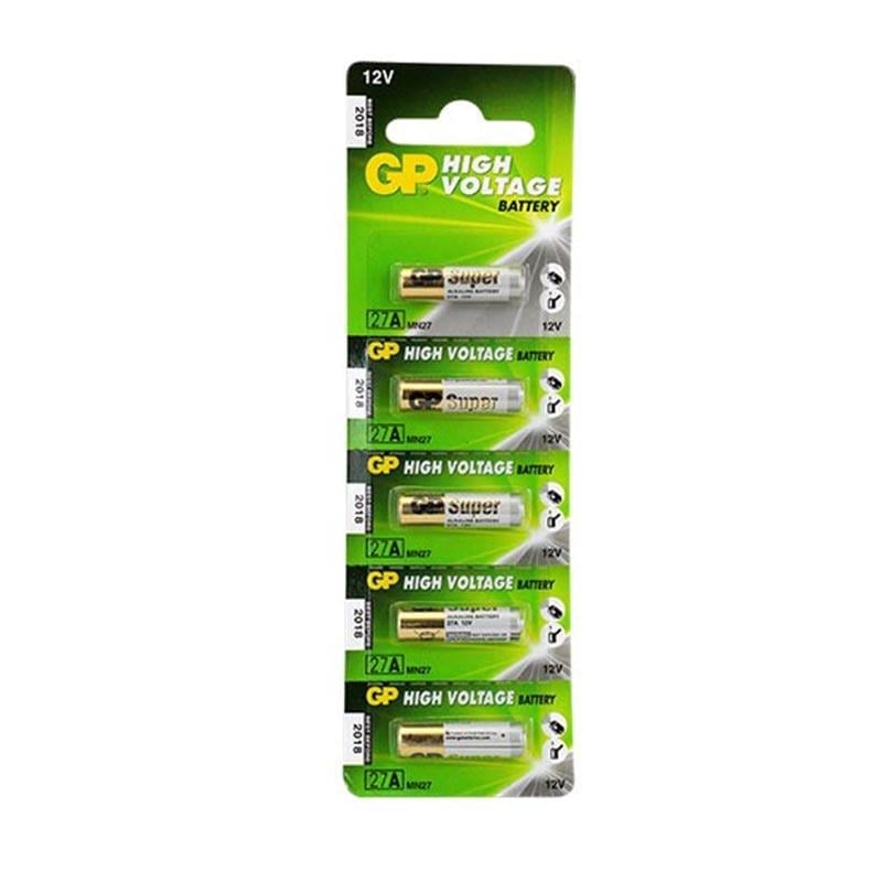 gp-27a-12-volt-ince-alarm-pili-5li-paket-1de3 GP 27A 12V İnce Alarm Pili (5'li Paket) - Görsel 1