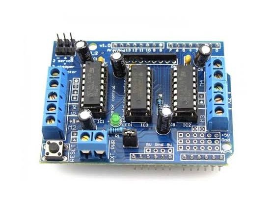 AR-010 Arduino Motor Sürücü Shield L293D AR-010 Arduino Motor Sürücü Shield L293D - Görsel 1