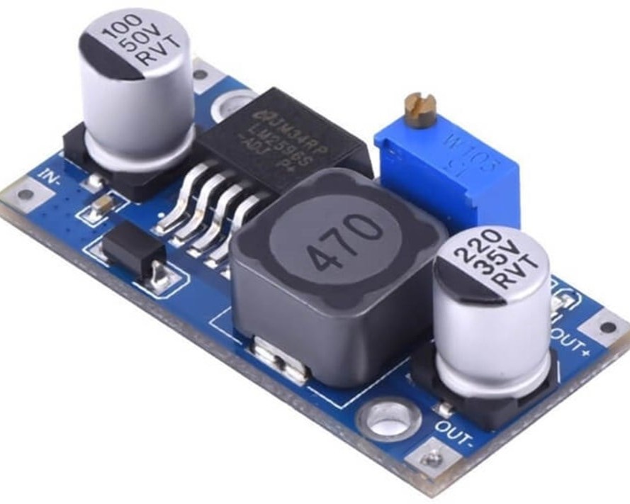 Ar-023 LM2596 ayarlanabilir voltaj düşürücü güç modülü AR-023 LM2596 AYARLANABİLİR VOLTAJ DÜŞÜRÜCÜ GÜÇ MODÜLÜ - Görsel 1