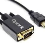 QPORT Q-HVG18 1.8METRE HDMİ TO VGA KABLO