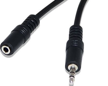SES UZATMA QPORT ST-10 3.5MM STEREO ERKEK 10METRE SES UZATMA KABLOSU - Görsel 1