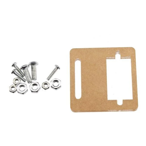 SG90 SERVO MOTOR PLASTİK TUTUCU SG90 SERVO MOTOR PLASTİK TUTUCU BAĞLANTI APARATI - Görsel 1