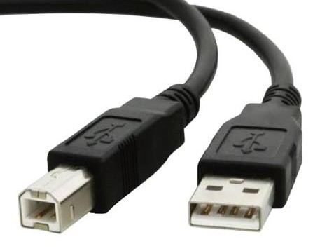 USB PRİNTER USB PRİNTER KABLOSU 1.5METRE (USB2.0) - Görsel 1