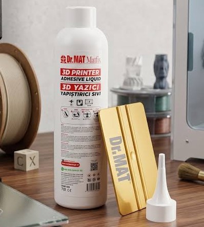 drmatfix yapıştırıcı DR.Mat Matfix 3D Printer Baskı Yapıştırıcısı 250ml - Görsel 1