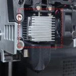Flashforge AD5X Hotend Üst Soğutucu Blok-Gümüş - Görsel 2