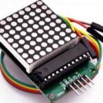 Ar_039 8x8 kırmızı dot matrix board