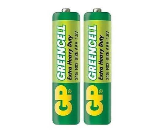 ince pil 2'li GP Greencell 2'li İnce Kalem Pil - Görsel 1