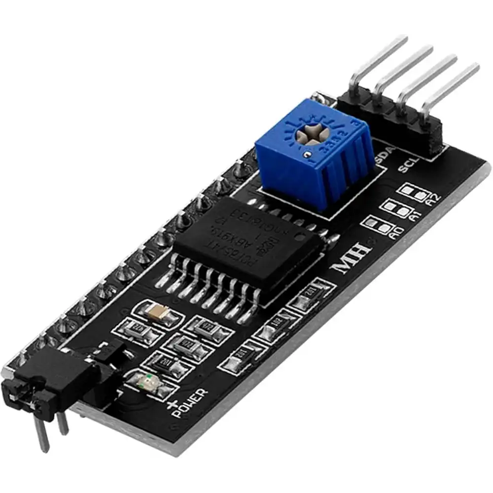 lcd-i2c-seri-arayuz-modulu-arduino LCD 12C SERİ ARAYÜZ MODÜLÜ ARDUİNO - Görsel 1