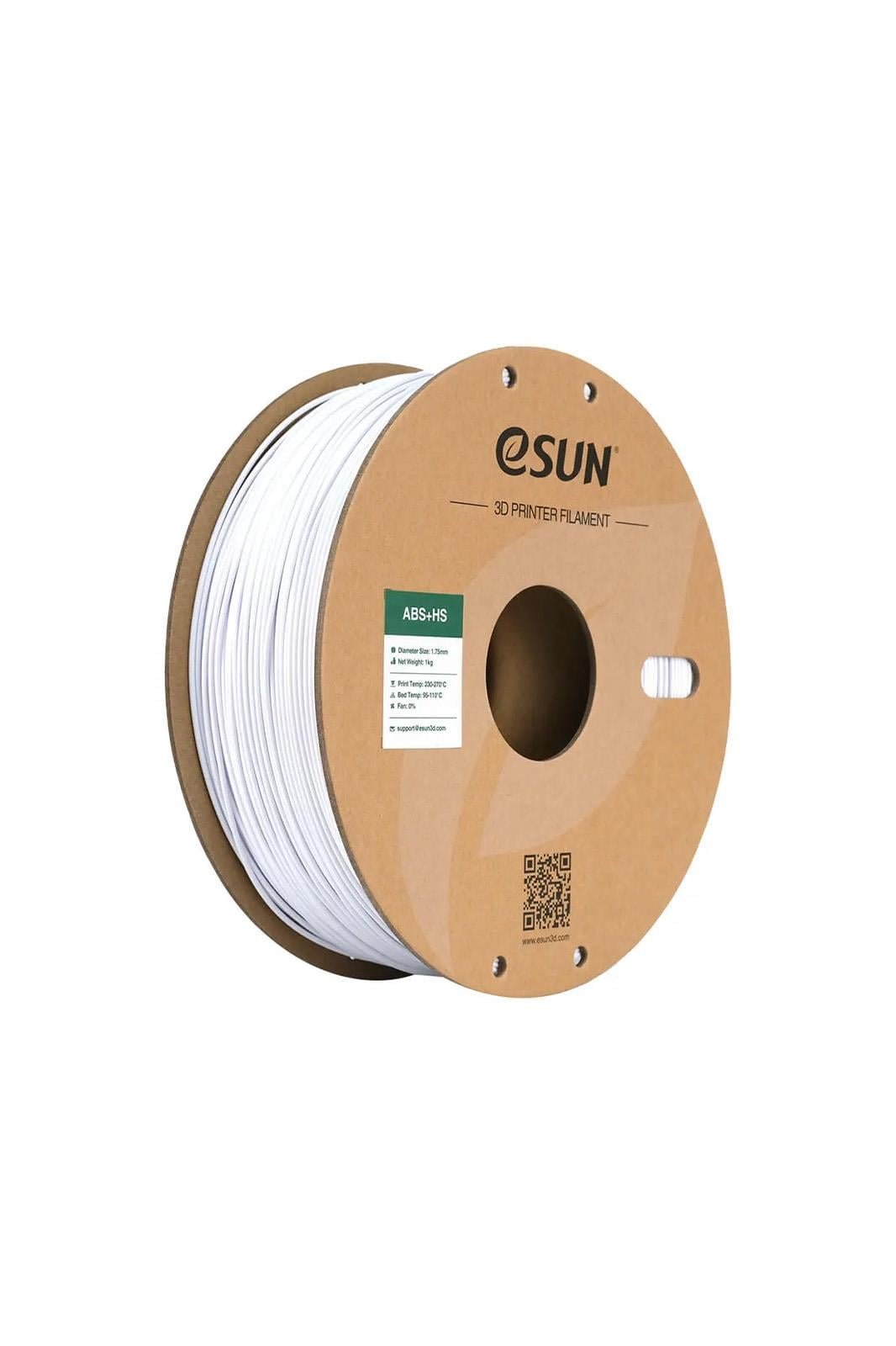 Esun ABS + Antalya Esun ABS+ HS Filament Beyaz (White) - Görsel 1