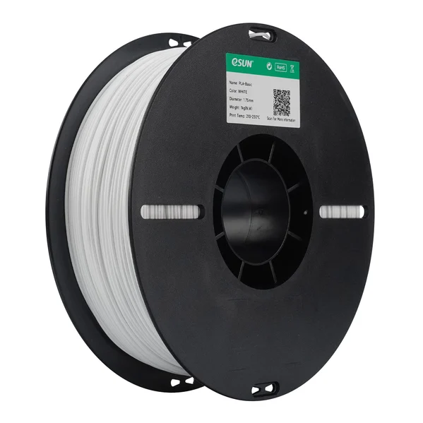 Esun Pla-Basıc 3D Filament Beyaz (Whıte) Esun Pla-Basıc 3D Filament Beyaz (Whıte) - Görsel 1