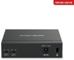 TP-LINK MERCUSYS MS105GP 5 PORT 10/100/1000 4 PORT POE+ YONETILEMEZ DESKTOP SWITCH METAL KASA - Görsel 3